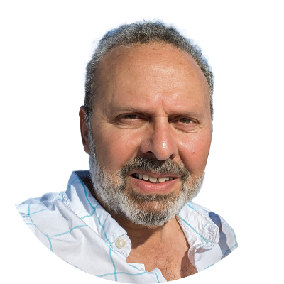 Victor Cohen on white